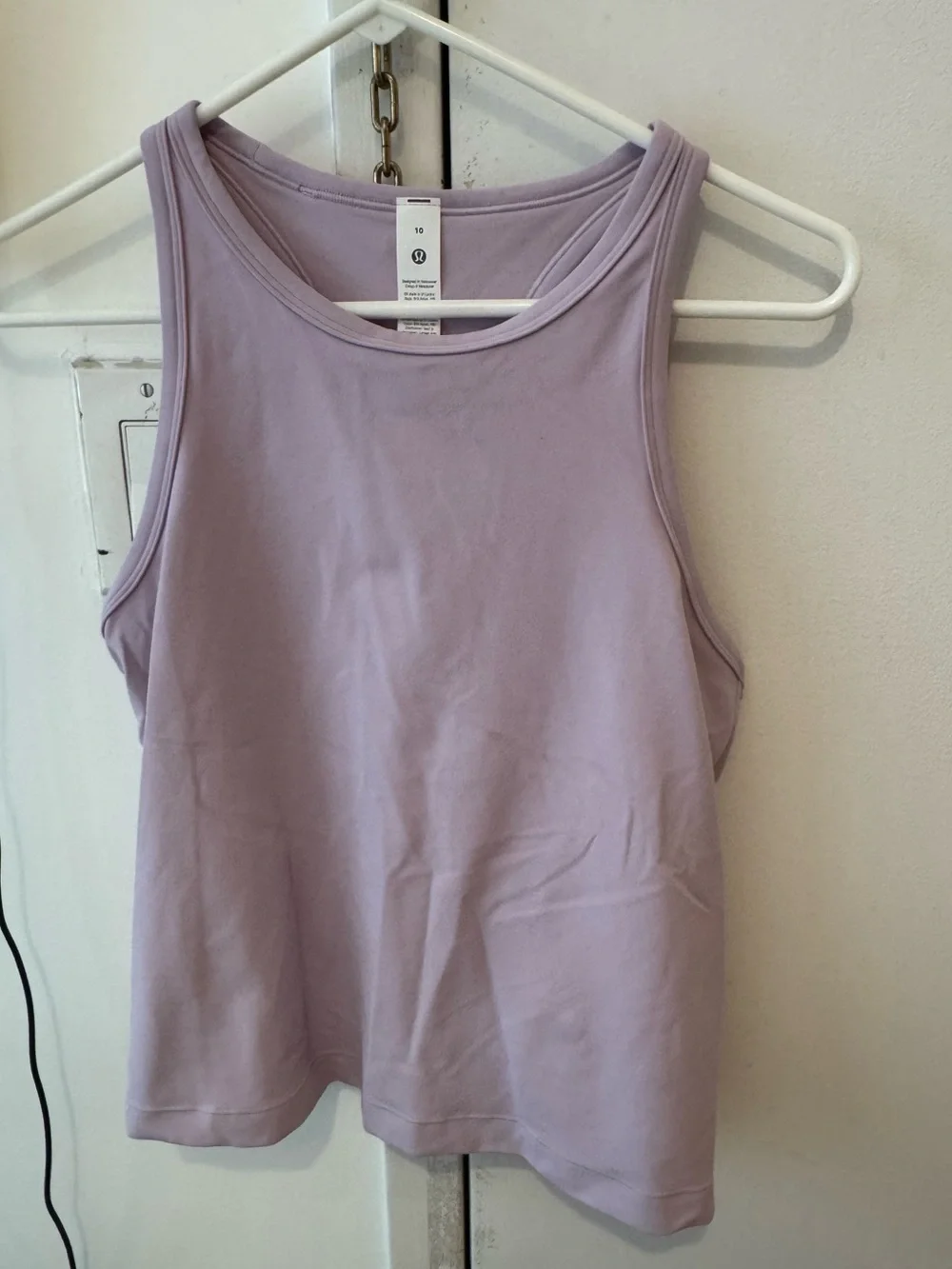 Lululemon Align Waist Length Racerback Purple Lilac